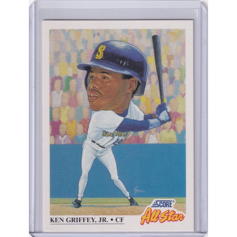 1991 Score Ken Griffey Jr All-Star Team #396 Seattle Mariners Baseball Card